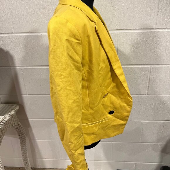 MNG Basics X-Small Mustard Jacket – Chic Everyday Layer - Picture 3 of 8